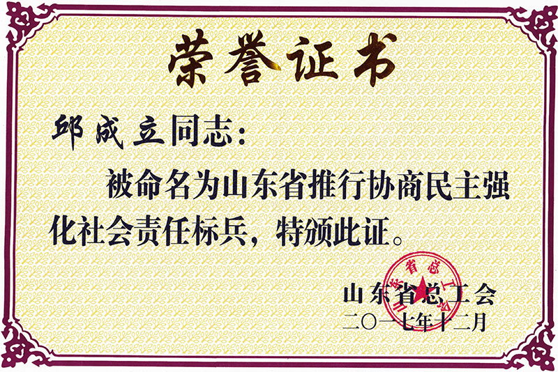 榮譽資質